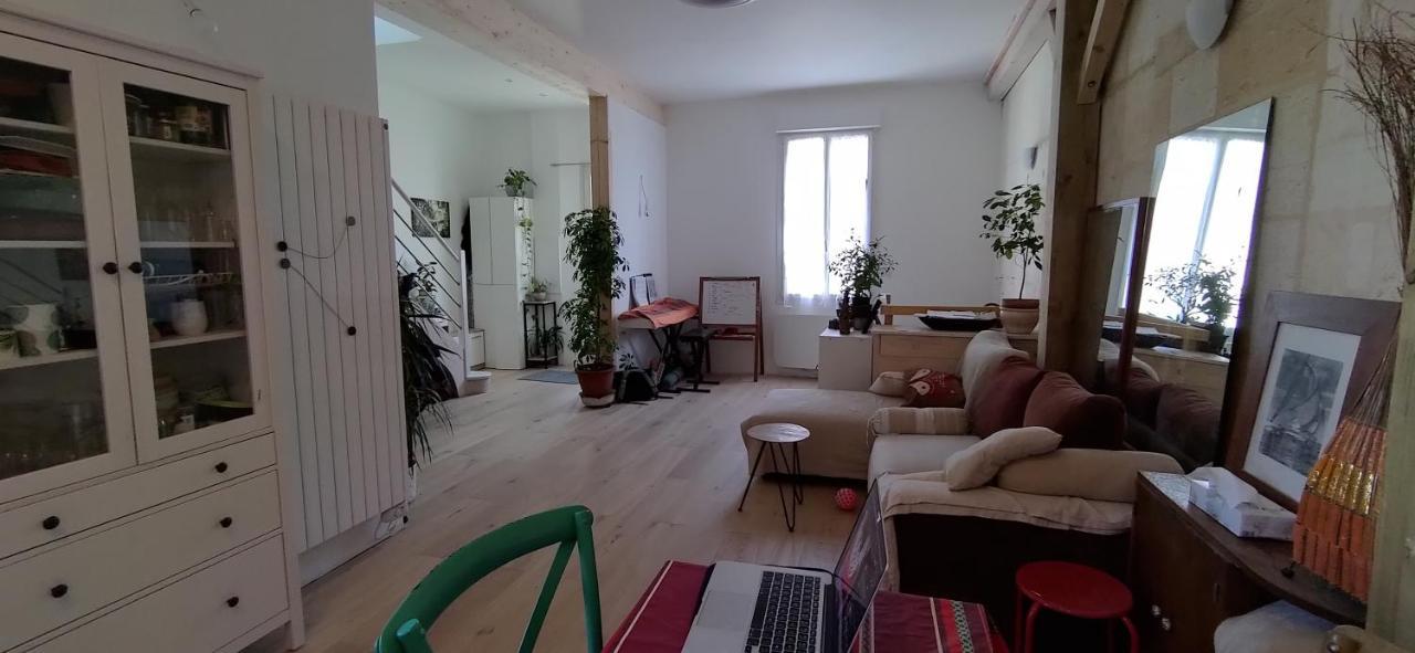 Belle Chambre Sur Terrasse A 3 Min De La Gare Bordeaux Ngoại thất bức ảnh